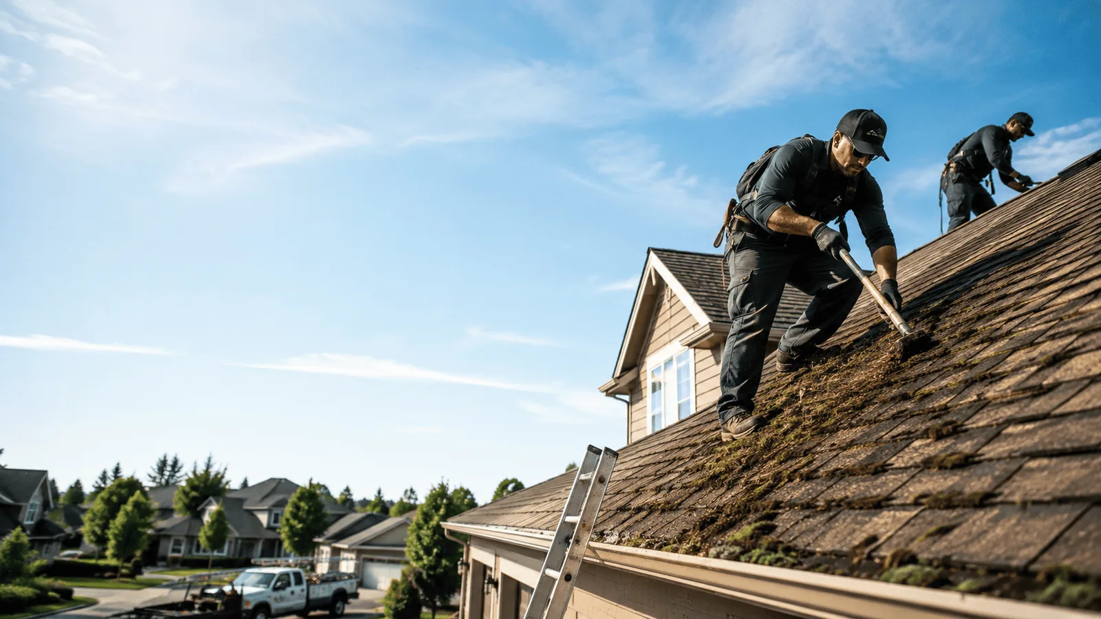 Roof Moss Removal in Forest, IN near me